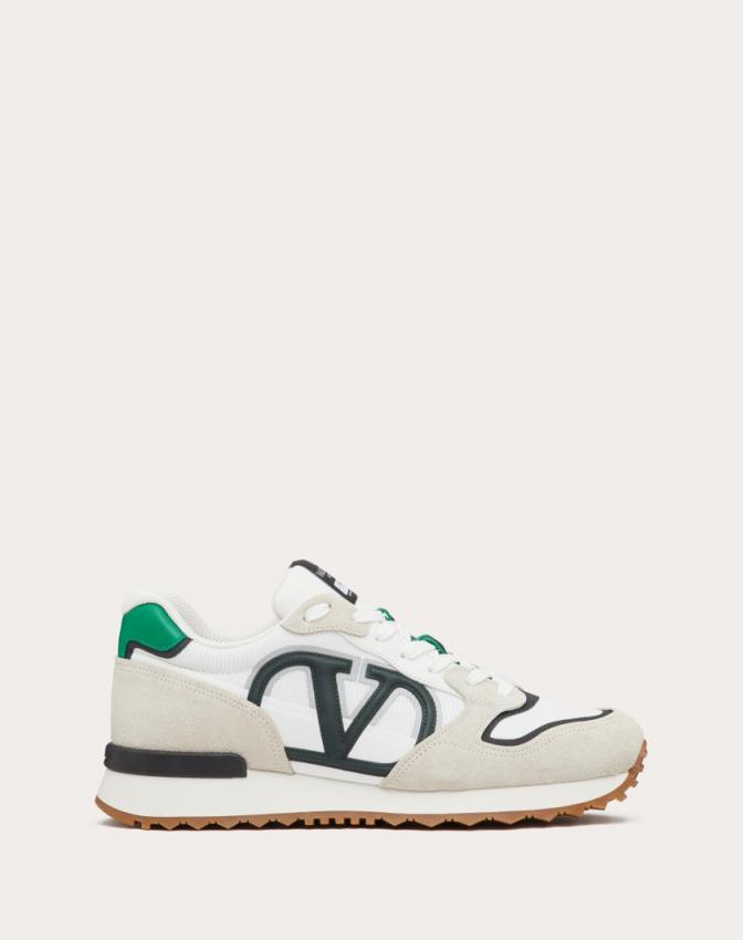 Valentino trainers mens green hotsell